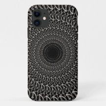 pétalas de ondas concêntricas geométricas repetida