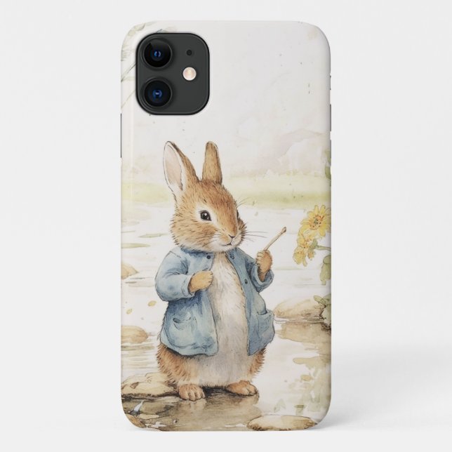 Capa Para iPhone 11 Peter Rabbit Baby (Verso)