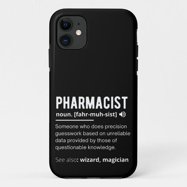 Capa Para iPhone 11 pharmacist (Verso)