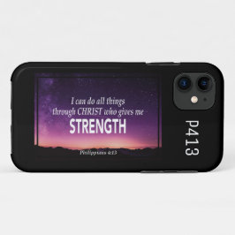 Capa Para iPhone 11 Philippians 4:13 | EU POSSO FAZER TUDO
