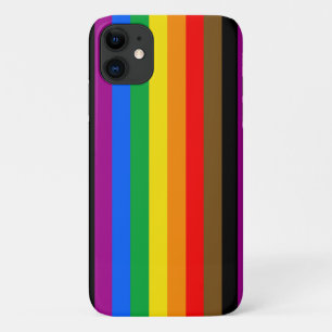 Capa Para iPhone 11 Philly Rainbow Pride Flag