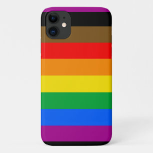 Capa Para iPhone 11 Philly Rainbow Pride Flag