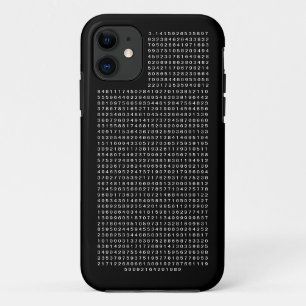 Capa Para iPhone 11 Pi primeiros 1000 dígitos