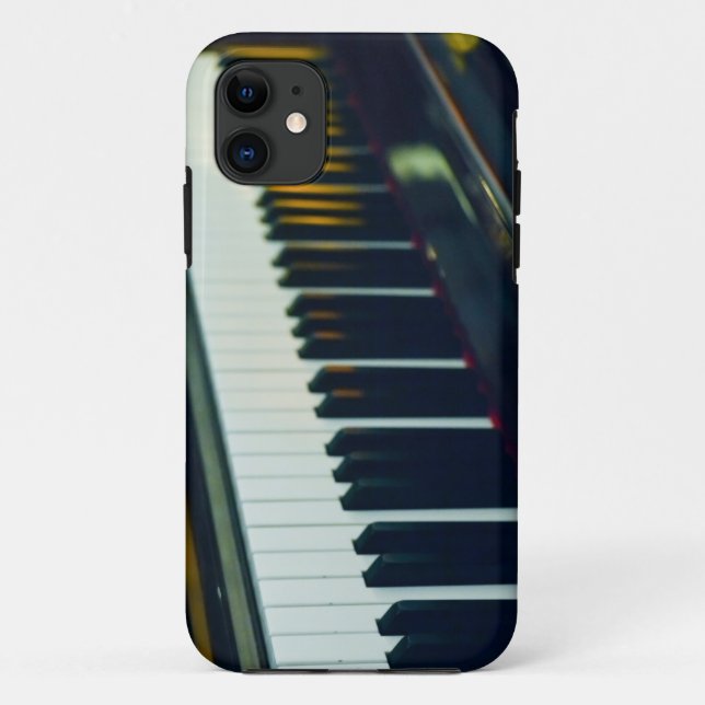 Capa Para iPhone 11 Piano bonito (Verso)