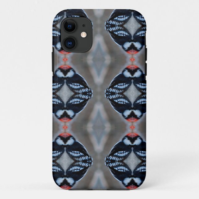 Capa Para iPhone 11 Pica-Pau Dony Male Patternizado (Verso)
