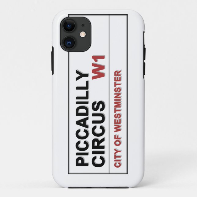Capa Para iPhone 11 Piccadilly Circus London (Verso)