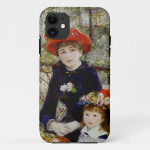 Capa Para iPhone 11 Pierre um Renoir   duas irmãs, ou no terraço