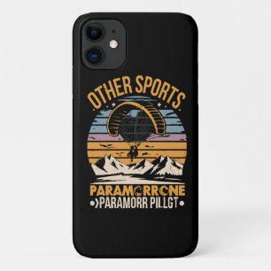 Capa Para iPhone 11 Piloto de Paramotor Paramotoring