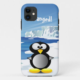 Capa Para iPhone 11 Pinguim enlouquecido