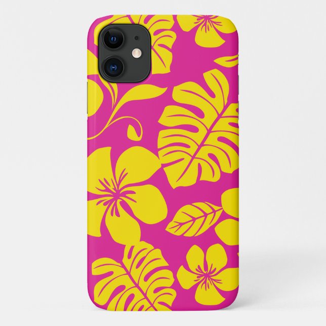 CAPA PARA iPhone 11 PINK BIKINI (PINCO QUENTE/AMARELO) (Verso)