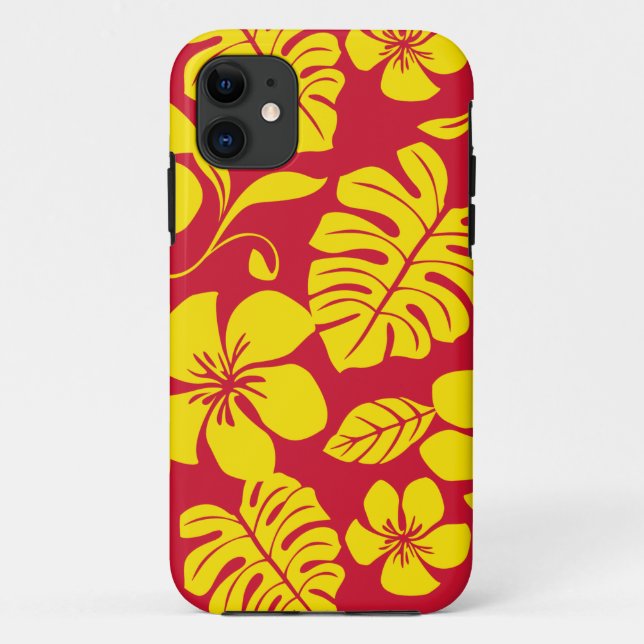 CAPA PARA iPhone 11 PINK BIKINI (VERMELHO/DOURADO) (Verso)