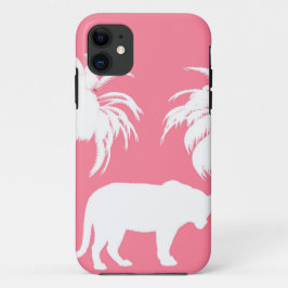 Capa Para iPhone 11 Pink jungle