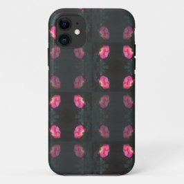 Capa Para iPhone 11 Pink Roses Pattern