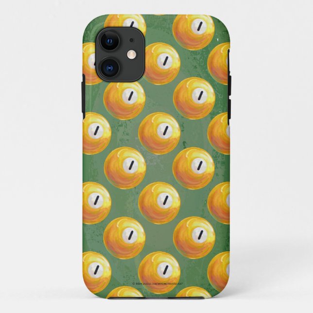 Capa Para iPhone 11 Pintado Um Ball Pattens (Verso)