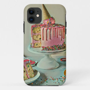 Capa Para iPhone 11 Pintel de sorvete retrô