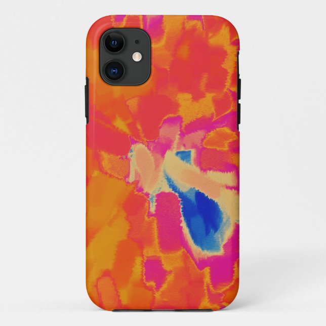 Capa Para iPhone 11 pintura abstrato | Abstrato Art 45.o (Verso)