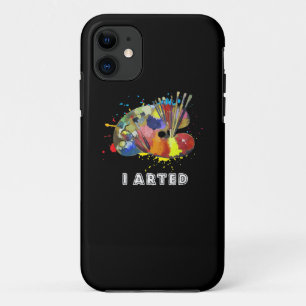 Capa Para iPhone 11 Pintura Arranjei Artista de Pintura por Pintura Di