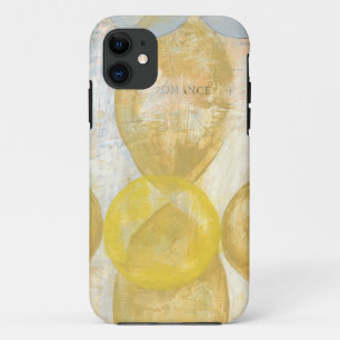 Capa Para iPhone 11 Pintura de Abstrato moderno em Newsprint