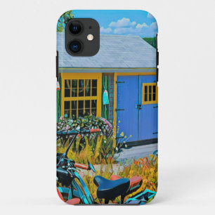 Capa Para iPhone 11 Pintura de ciclismo incrível