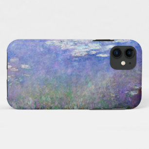 Capa Para iPhone 11 Pintura de Claude Monet para os lírios