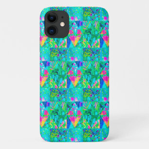 Capa Para iPhone 11 Pintura do Jardim com Hydrangea e Blues