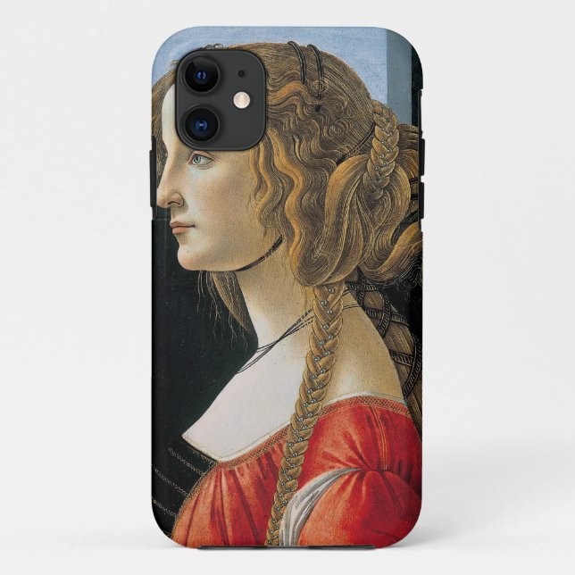 Capa Para iPhone 11 Pintura do Renascimento Botticelli (Verso)