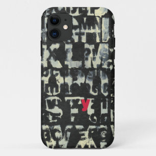 Capa Para iPhone 11 Pintura em Alfabeto por Norman Wyatt