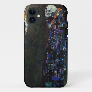 Capa Para iPhone 11 Pintura sobre morte e vida de Gustav Klimt (1908)