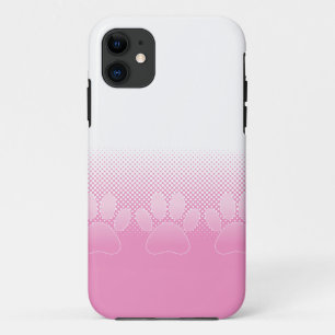 Capa Para iPhone 11 Pinturas E White Paws Com Fundo De Jornais
