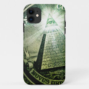 Capa Para iPhone 11 Pirâmide de Dinheiro "Olho da Providência"