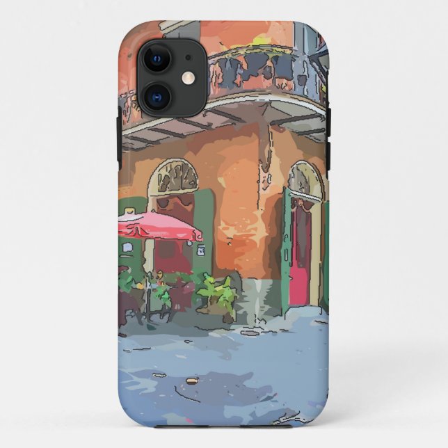 Capa Para iPhone 11 Pirates Beco Nova Orleans (Verso)