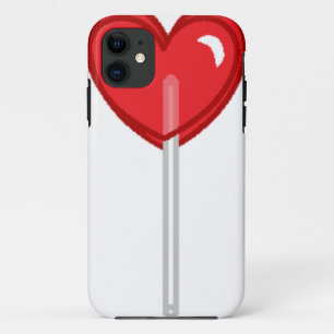 Capa Para iPhone 11 pirulito vermelho