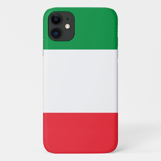 Capa Para iPhone 11 Pisa Italy Flag Cell Phone Case (Verso)