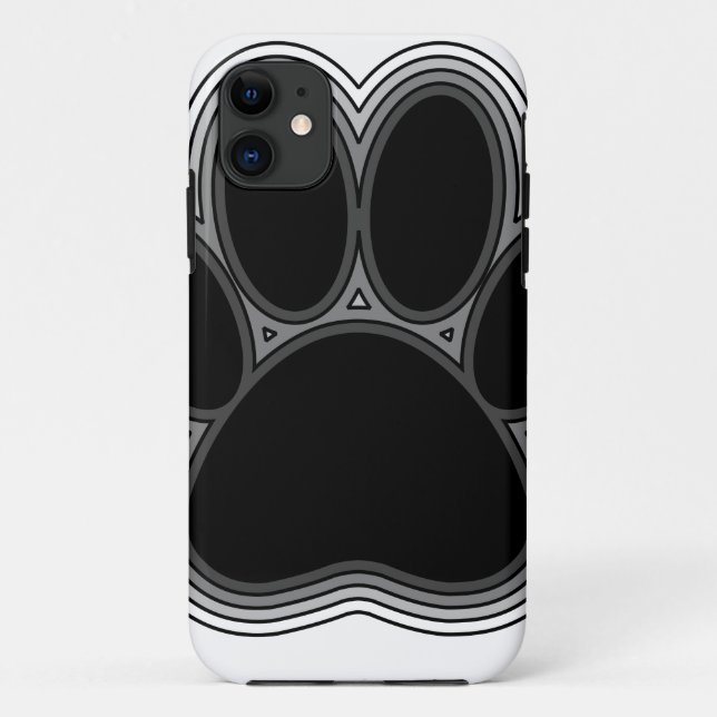 Capa Para iPhone 11 Pista De Cães Com Descrições (Verso)