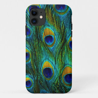 Capa Para iPhone 11 PixDezines Psychedelic Peacock