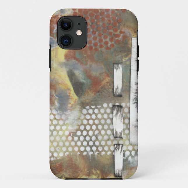 Capa Para iPhone 11 Pixels martelados II (Verso)