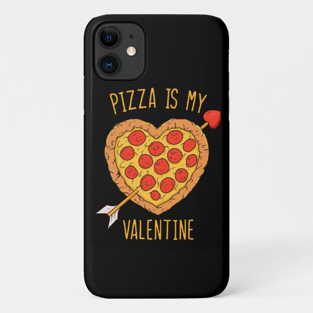 Capa Para iPhone 11 Pizza É Meu Namorado (Verso)