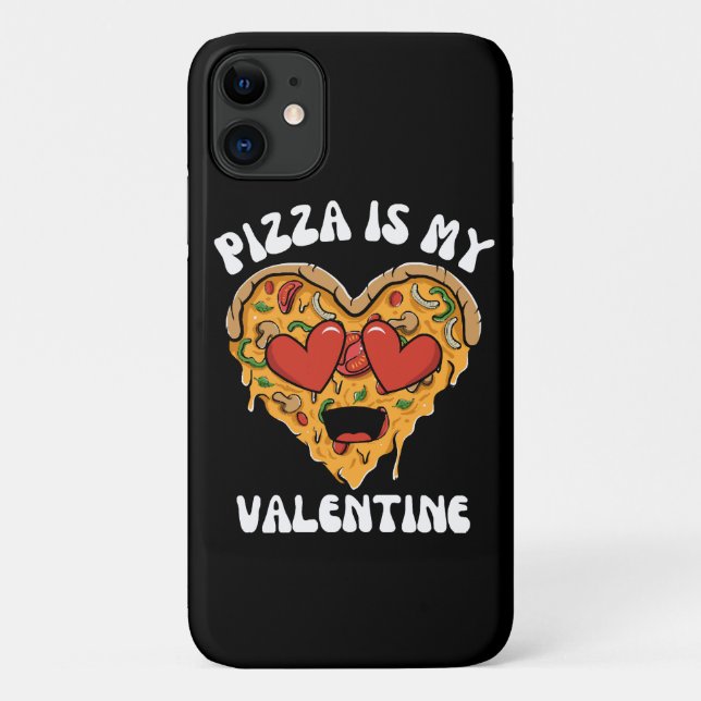 Capa Para iPhone 11 Pizza É Meu Namorado (Verso)
