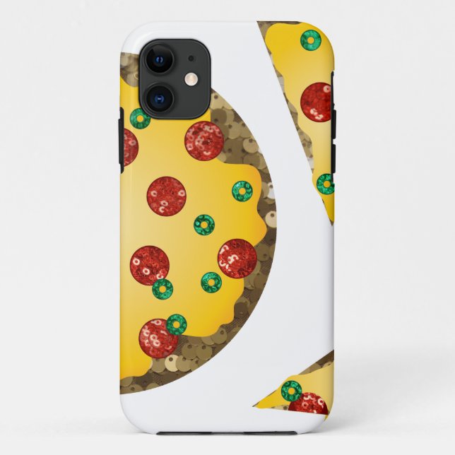 Capa Para iPhone 11 pizza sequencial (Verso)