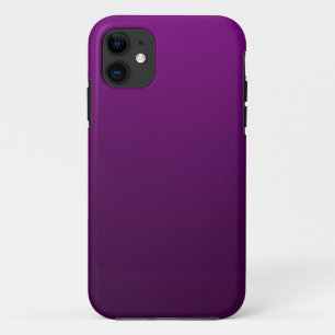 Capa Para iPhone 11 Plano de fundo roxo simples