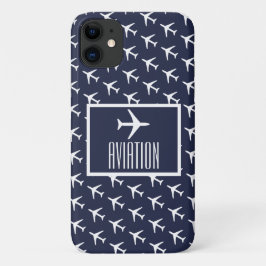 Capa Para iPhone 11 Plano Piloto Aviação Voando iPhone 11 Caso