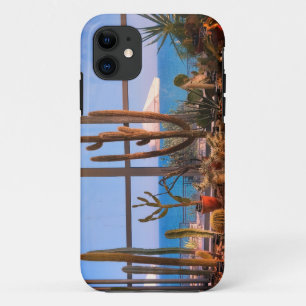 Capa Para iPhone 11 Plantas de cactos e mar