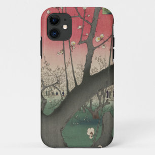 Capa Para iPhone 11 Plum Estate Japonês Edo Woodblock Plum