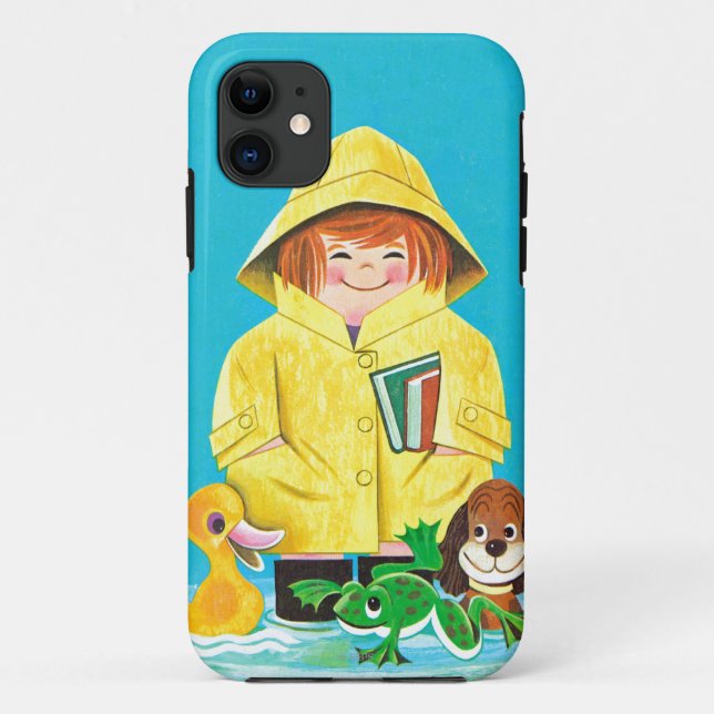 Capa Para iPhone 11 Poças do divertimento (Verso)