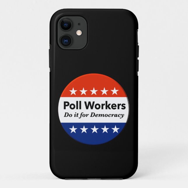 Capa Para iPhone 11 Policiais Fazem Isso Pela Democracia (Verso)