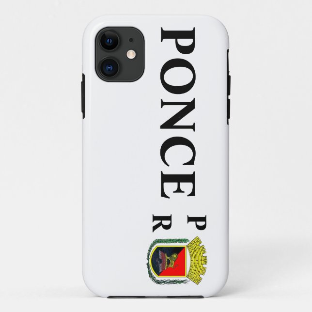 Capa Para iPhone 11 Ponce, Porto Rico (Verso)
