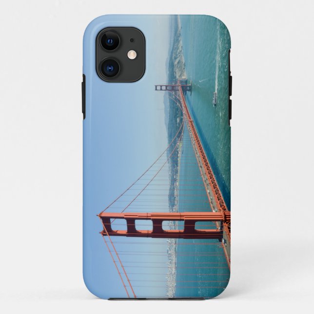 Capa Para iPhone 11 Ponte Ouro San Francisco (Verso)