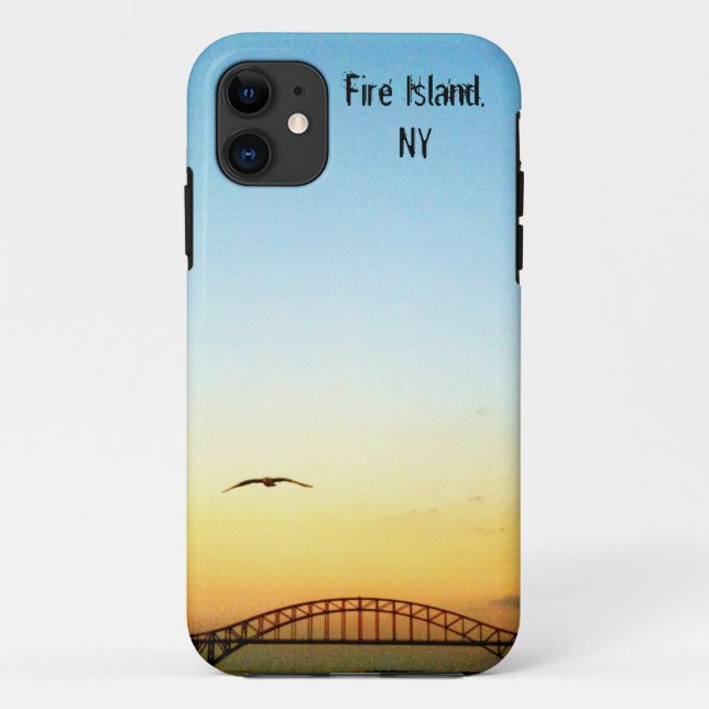 Capa Para iPhone 11 Ponte para atear fogo à ilha (Verso)
