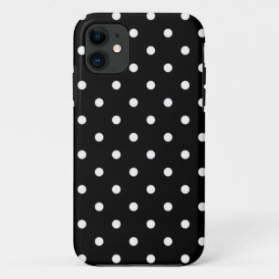 Capa Para iPhone 11 Ponto Preto E Branco