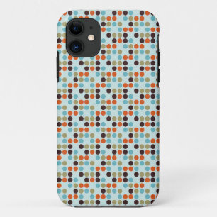 Capa Para iPhone 11 Pontos azuis